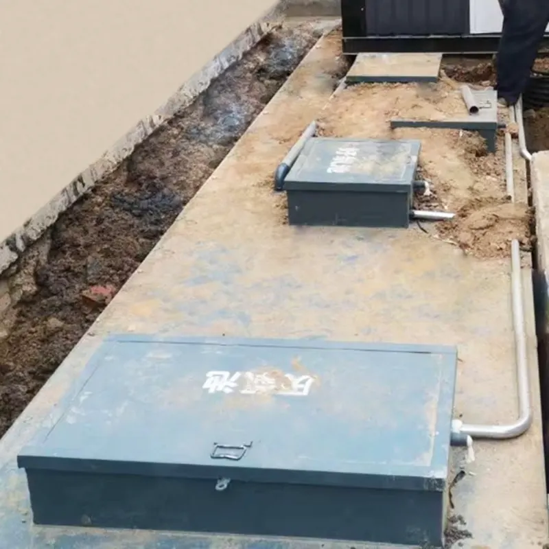 ရပ်ကွက်များတွင် ရေဆိုးများကို ပြန်သုံးသည့် ကိရိယာ